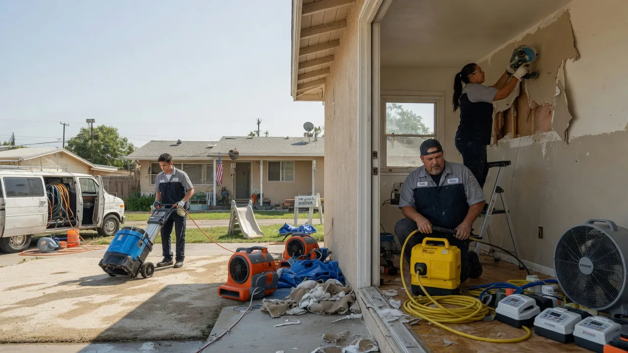 Water Damage Restoration in Knickerbocker, TX near me